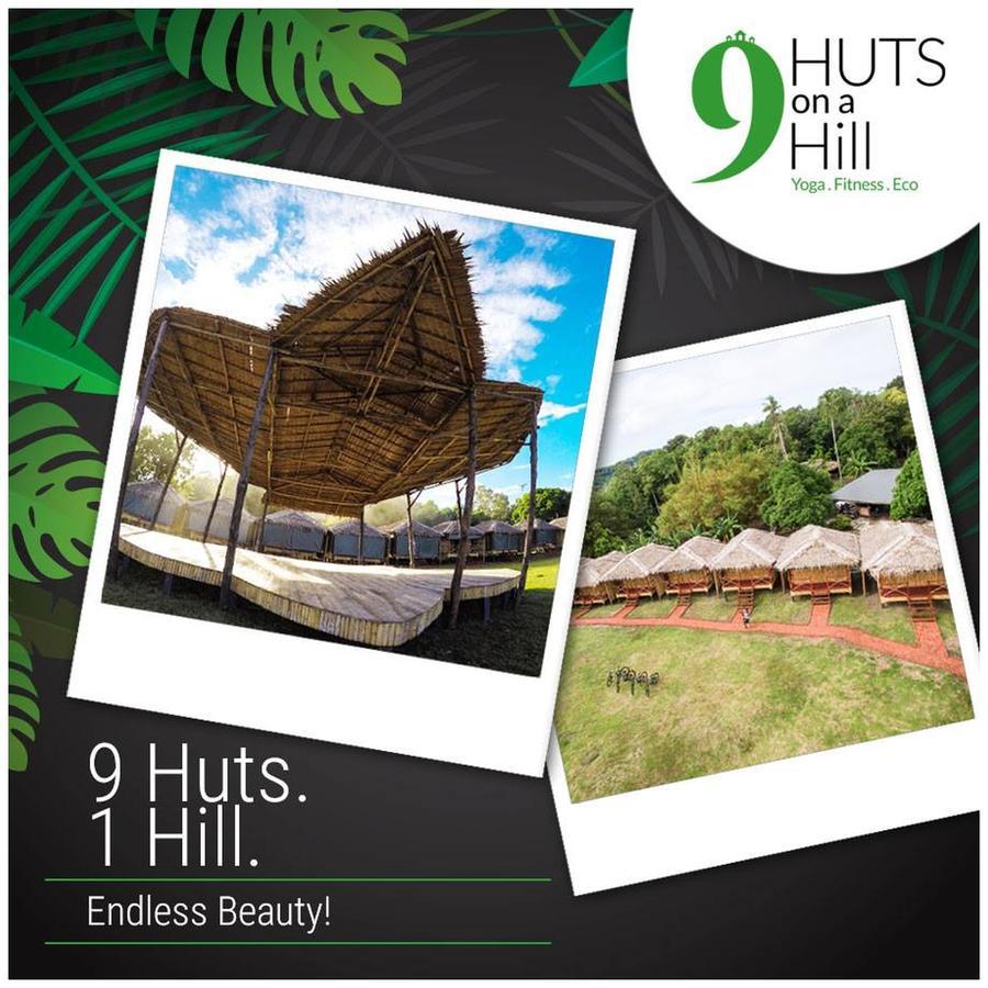 9 Huts On A Hill Hotell Kudat Exteriör bild